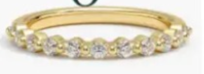 Bezel Diamond Eternity Band