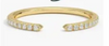 Open Diamond Band - bijou - Amberliss