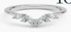 Curved Diamond Band - bijou - Amberliss