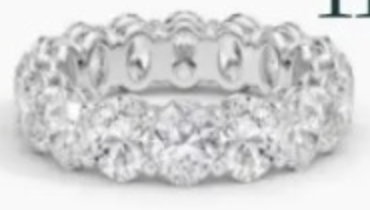 Full Eternity Bubble Band - bijou - Amberliss