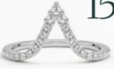 Chevron V-Shape Ring - bijou - Amberliss