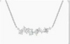 Necklace — Diamond Bar Necklace - bijou - Amberliss