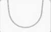 Diamond Tennis Necklace - bijou - Amberliss