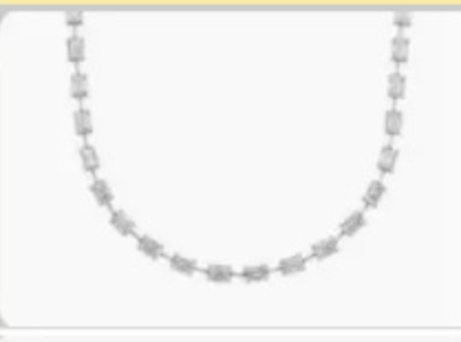 Diamond Station Necklace - bijou - Amberliss