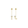 Amberliss Boucles d'oreilles perle d'eau douce GPE124 image 1