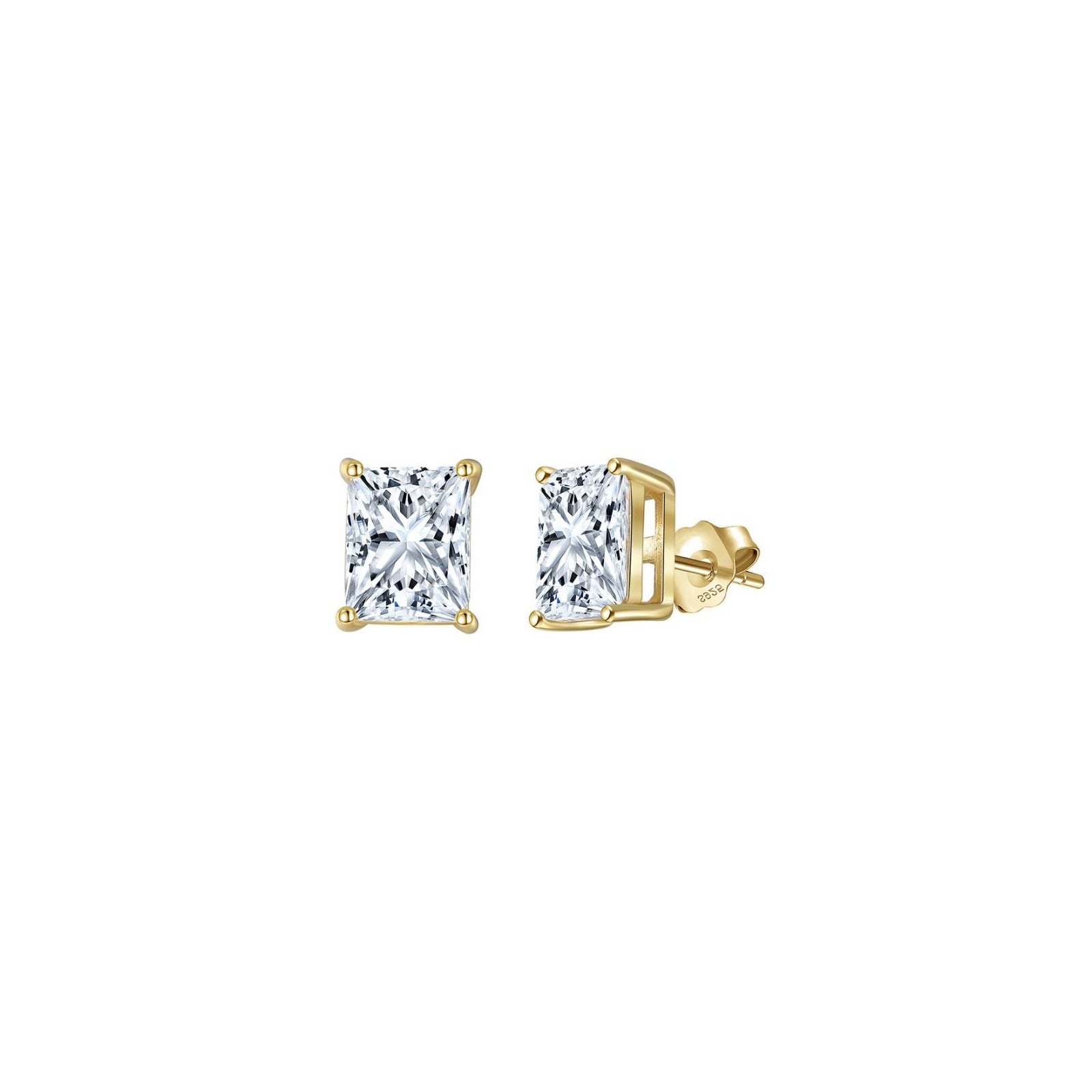 Amberliss Boucles d'oreilles moissanite SMOE06 image 3