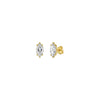 Amberliss Boucles d'oreilles moissanite SMOE24 image 1