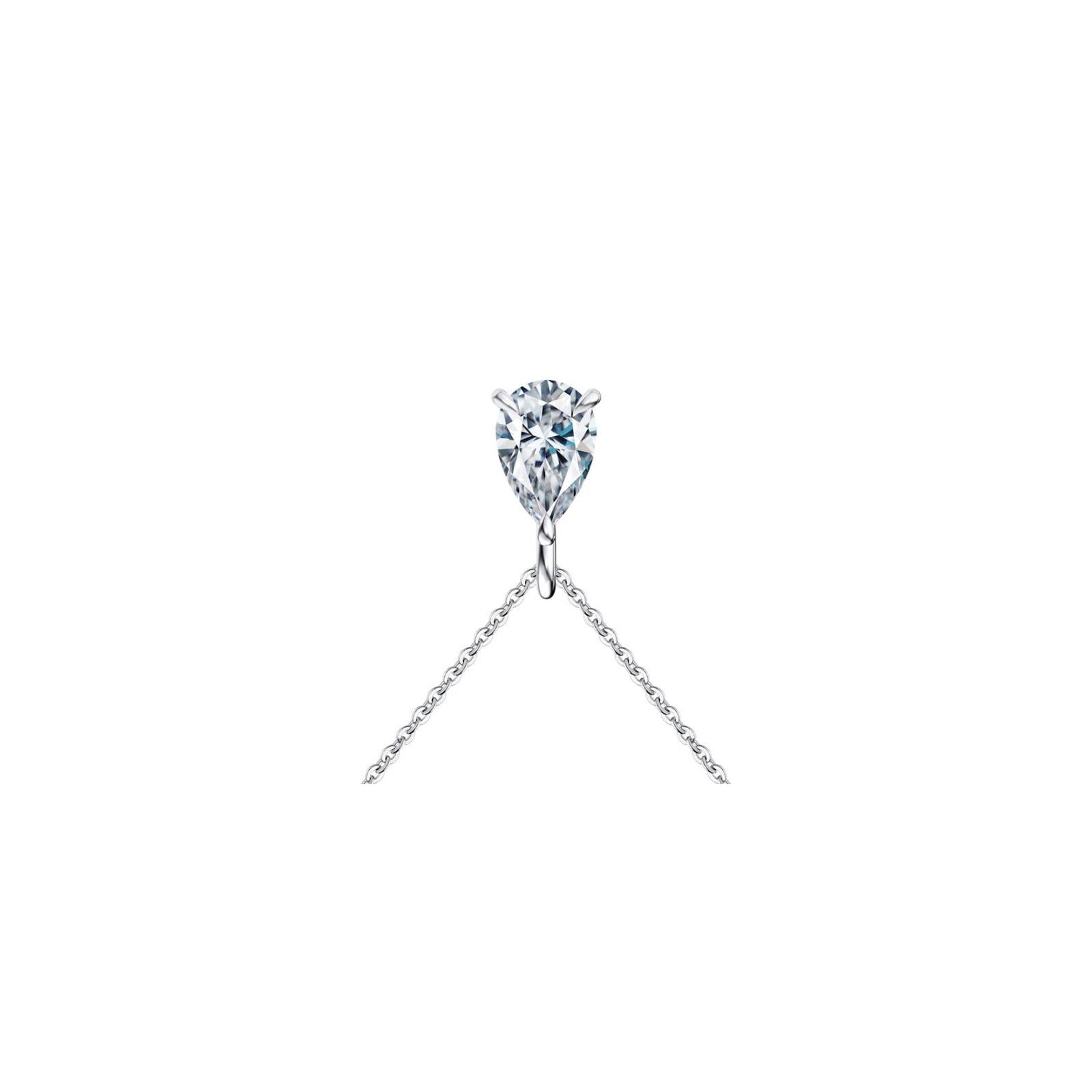 Amberliss Collier moissanite argent 925 SMON02 image 2