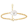 Bracelet freshwater pearl sterling silver GPB19 - bracelet - sterling silver - freshwater pearl - Amberliss