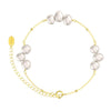 Bracelet freshwater pearl sterling silver GPB22 - bracelet - sterling silver - freshwater pearl - Amberliss