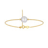 Bracelet freshwater pearl sterling silver GPB35 - bracelet - sterling silver - freshwater pearl - Amberliss