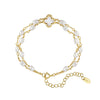 Bracelet sterling silver +Cultured Freshwater Pearl GPB54 - bracelet - sterling silver - freshwater pearl - Amberliss
