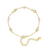 Bracelet sterling silver +Cultured Freshwater Pearl GPB56 - bracelet - sterling silver - freshwater pearl - Amberliss