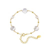 Bracelet sterling silver +Cultured Freshwater Pearl GPB59 - bracelet - sterling silver - freshwater pearl - Amberliss