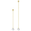 Earrings freshwater pearl sterling silver GPE42 - earrings - sterling silver - freshwater pearl - Amberliss