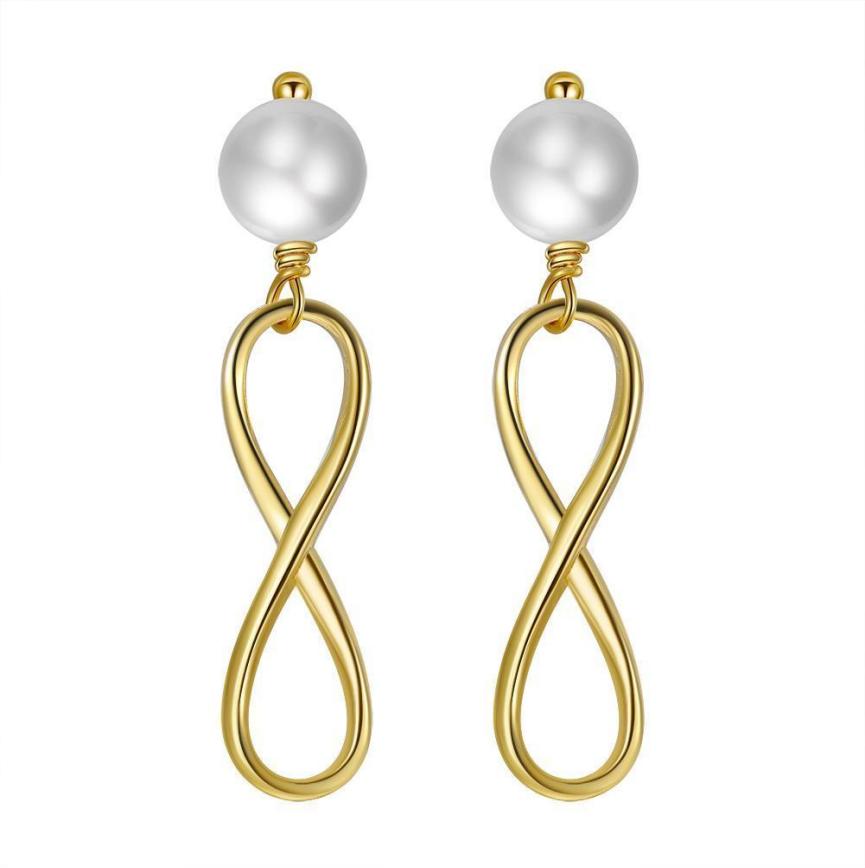 Earrings freshwater pearl sterling silver GPE49 - earrings - sterling silver - freshwater pearl - Amberliss