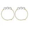 Earrings freshwater pearl sterling silver GPE52 - earrings - sterling silver - freshwater pearl - Amberliss