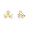 Earrings freshwater pearl sterling silver GPE73 - earrings - sterling silver - freshwater pearl - Amberliss