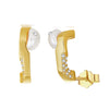 Earrings freshwater pearl sterling silver GPE89 - earrings - sterling silver - freshwater pearl - Amberliss