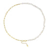 Necklace freshwater pearl sterling silver GPN13 - necklace - sterling silver - freshwater pearl - Amberliss