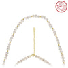 Necklace freshwater pearl sterling silver +Cultured Freshwater Pearl GPN94 - necklace - sterling silver - - Amberliss
