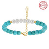 Bracelet freshwater pearl 14K Gold Plated MPB08 - bracelet - sterling silver - freshwater pearl - Amberliss