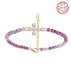 Bracelet freshwater pearl 14K Gold Plated MPB10 - bracelet - sterling silver - freshwater pearl - Amberliss