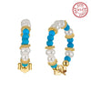 Earrings freshwater pearl sterling silver MPE01 - earrings - sterling silver - freshwater pearl - Amberliss