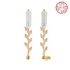 Earrings freshwater pearl 14K Gold Plated MPE04 - earrings - sterling silver - freshwater pearl - Amberliss