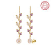 Earrings freshwater pearl 14K Gold Plated MPE05 - earrings - sterling silver - freshwater pearl - Amberliss