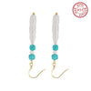 Earrings freshwater pearl 14K Gold Plated MPE06 - earrings - sterling silver - freshwater pearl - Amberliss