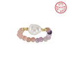 Ring freshwater pearl 14K Gold Plated MPR02 - ring - sterling silver - freshwater pearl - Amberliss