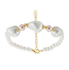 Bracelet freshwater pearl sterling silver PSB02 - bracelet - sterling silver - freshwater pearl - Amberliss