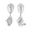 Earrings freshwater pearl sterling silver PSE01 - earrings - sterling silver - freshwater pearl - Amberliss