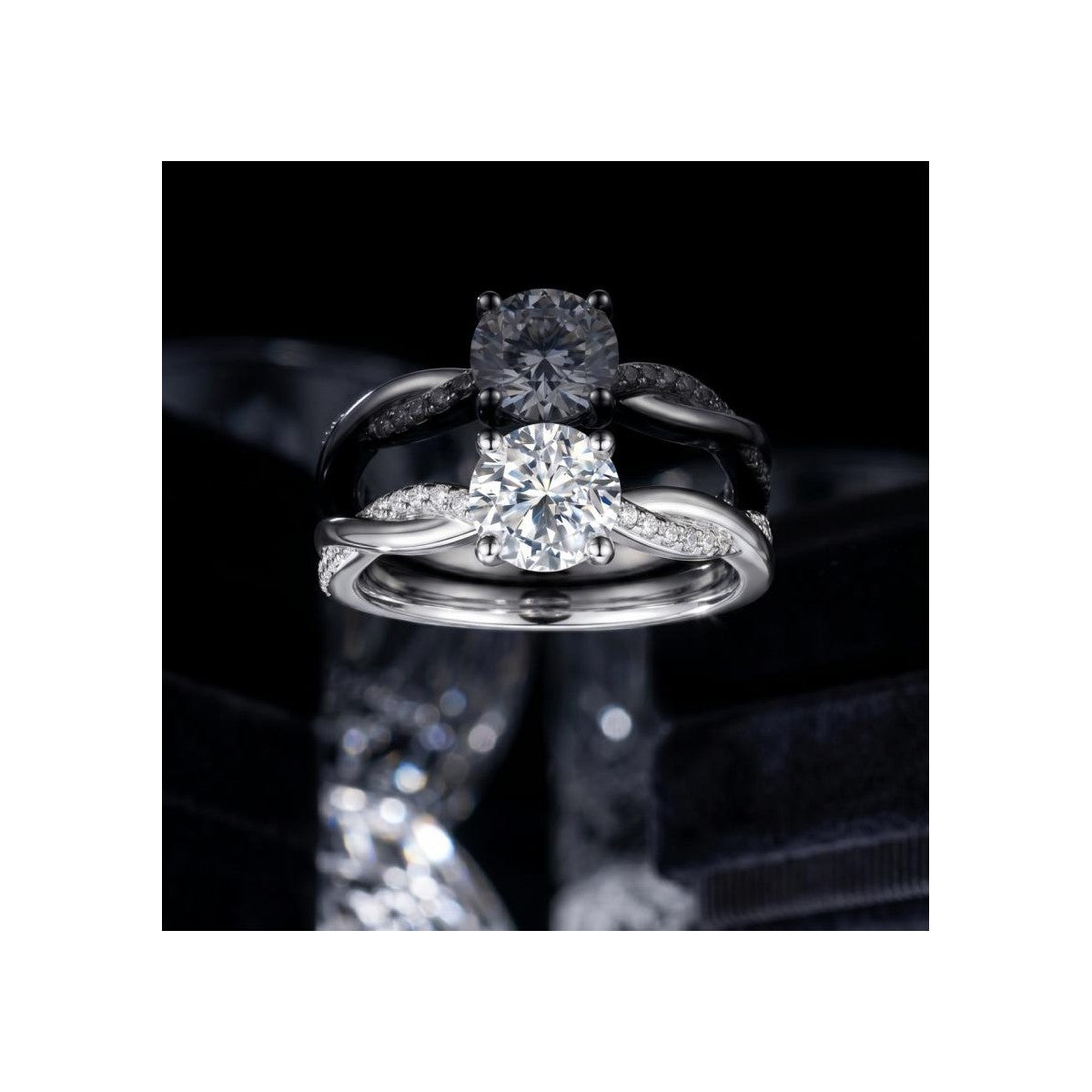 Bague diamant de laboratoire LBR03