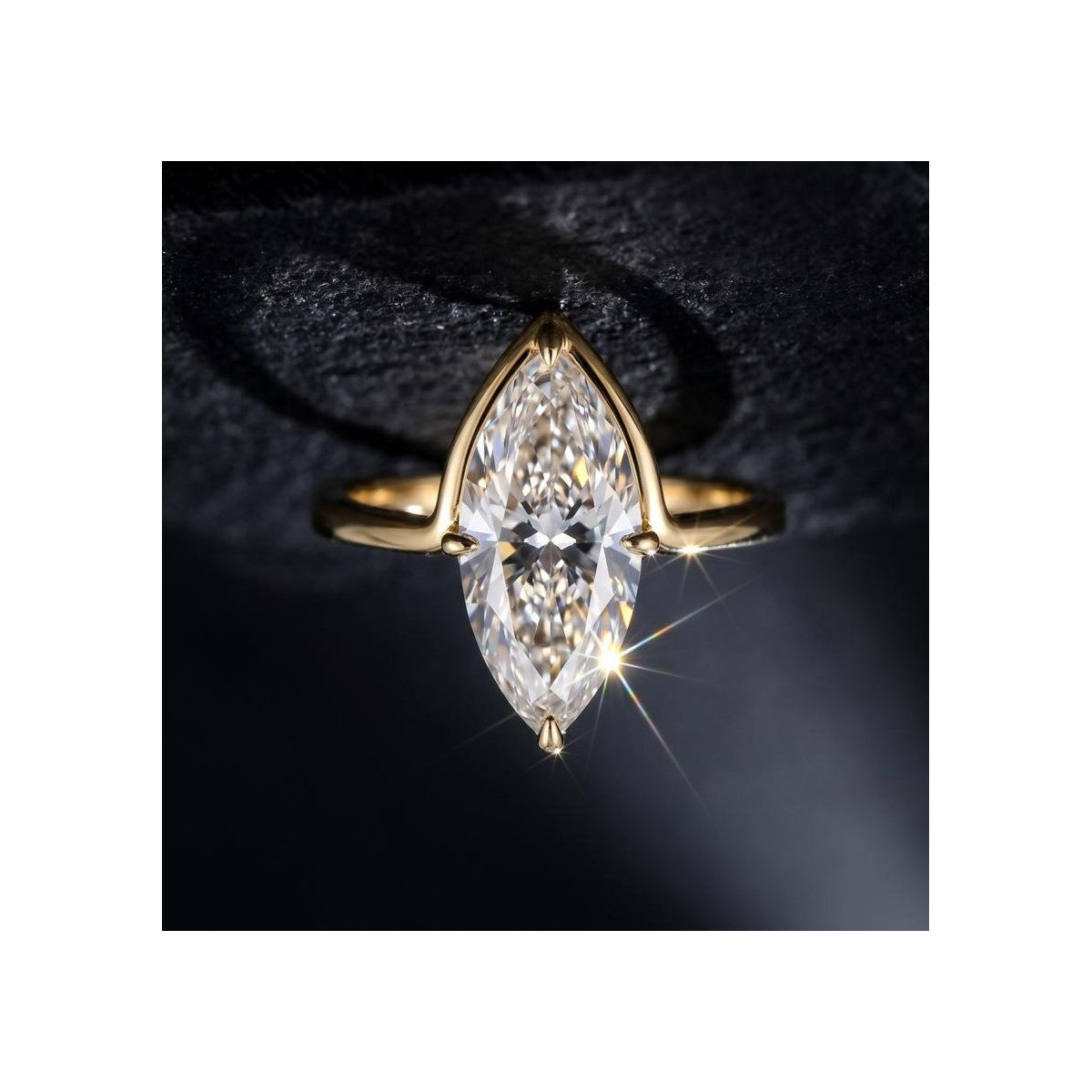 Bague diamant de laboratoire LBR07