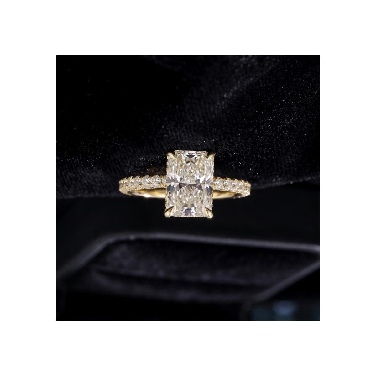 Bague diamant de laboratoire LBR08