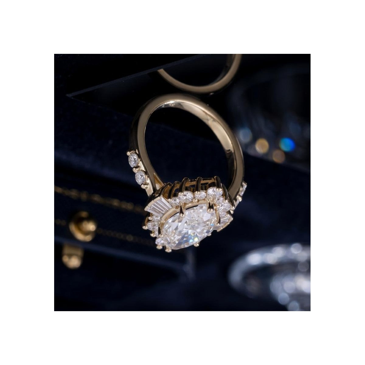 Bague diamant de laboratoire LBR13