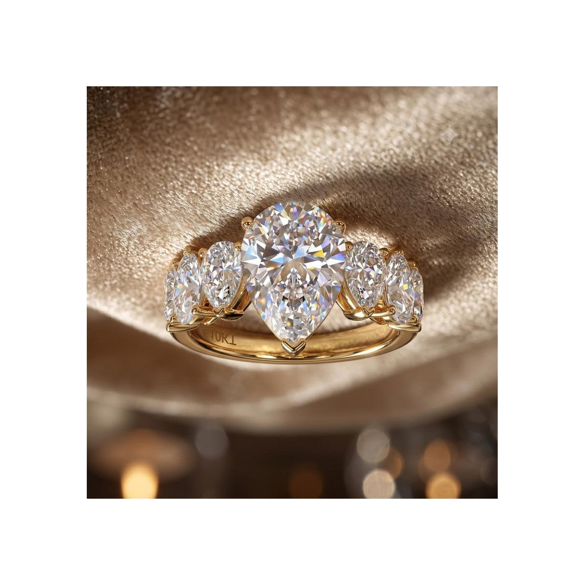 Bague diamant de laboratoire LBR18