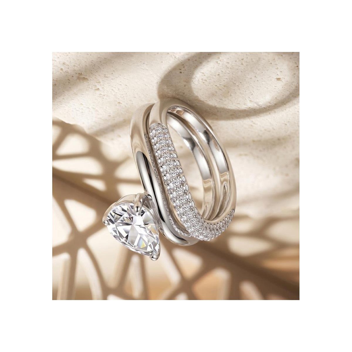 Bague diamant de laboratoire LBR21